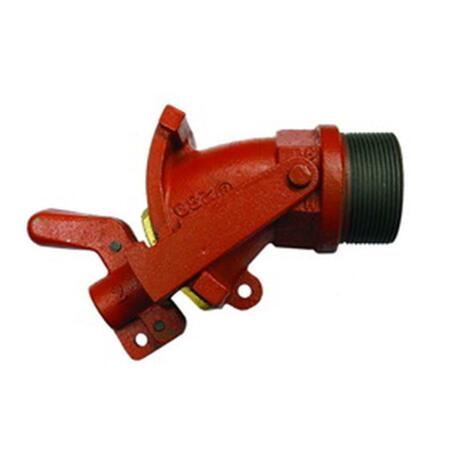 ZEELINE Manual Cast Iron Gate Valve Threaded 2 in. NPT 64